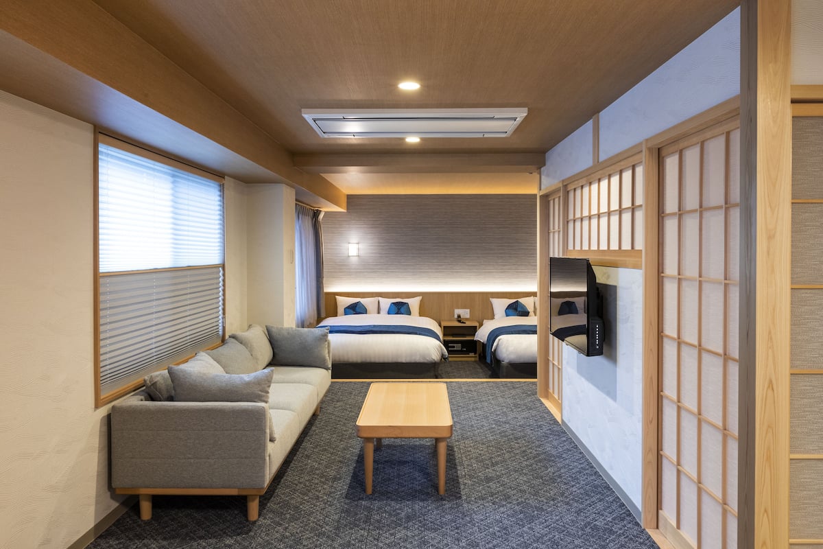 Traditional-Zimmer, Nichtraucher (Japanese Suite) | Zimmersafe, Schreibtisch, kostenloses WLAN, Bettwäsche