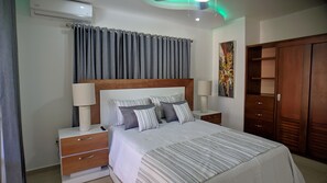 豪華別墅 (2 Bedrooms) | 2 間睡房、埃及棉床單、高級寢具、特厚豪華床墊