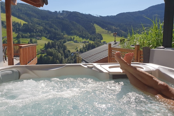 Baignoire à remous extérieure