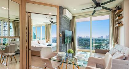 Panoramic Sea, City And Mountain Views by City Garden Tower