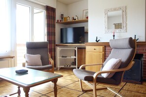 Appartement Familial, 3 chambres, non-fumeur, cuisine | Salle de séjour