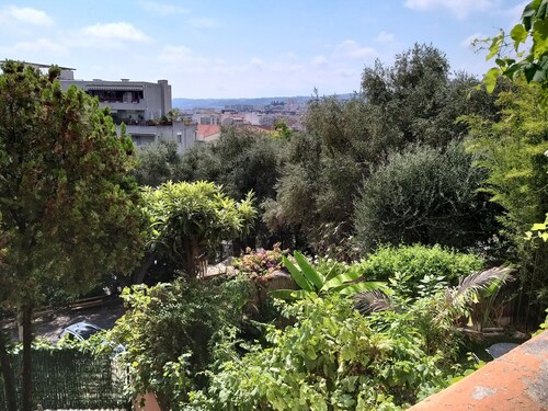 Lumineux 3 pièces avec terrasse couverte de vigne