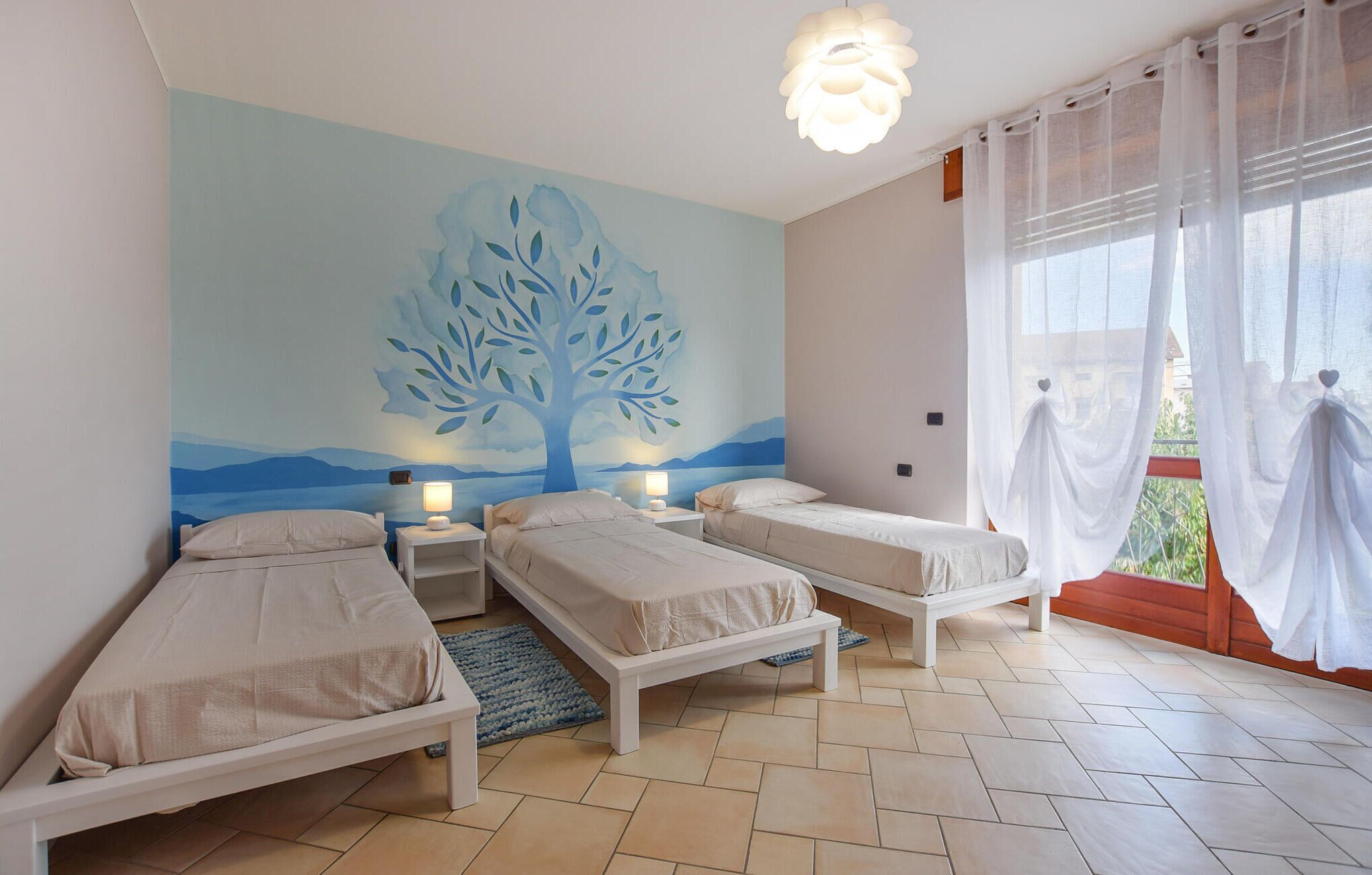 2 Schlafzimmer, Reisekinderbett, kostenloses WLAN