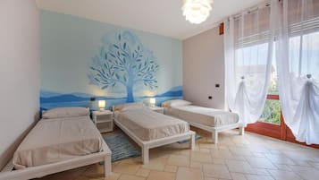 2 Schlafzimmer, Reisekinderbett, kostenloses WLAN