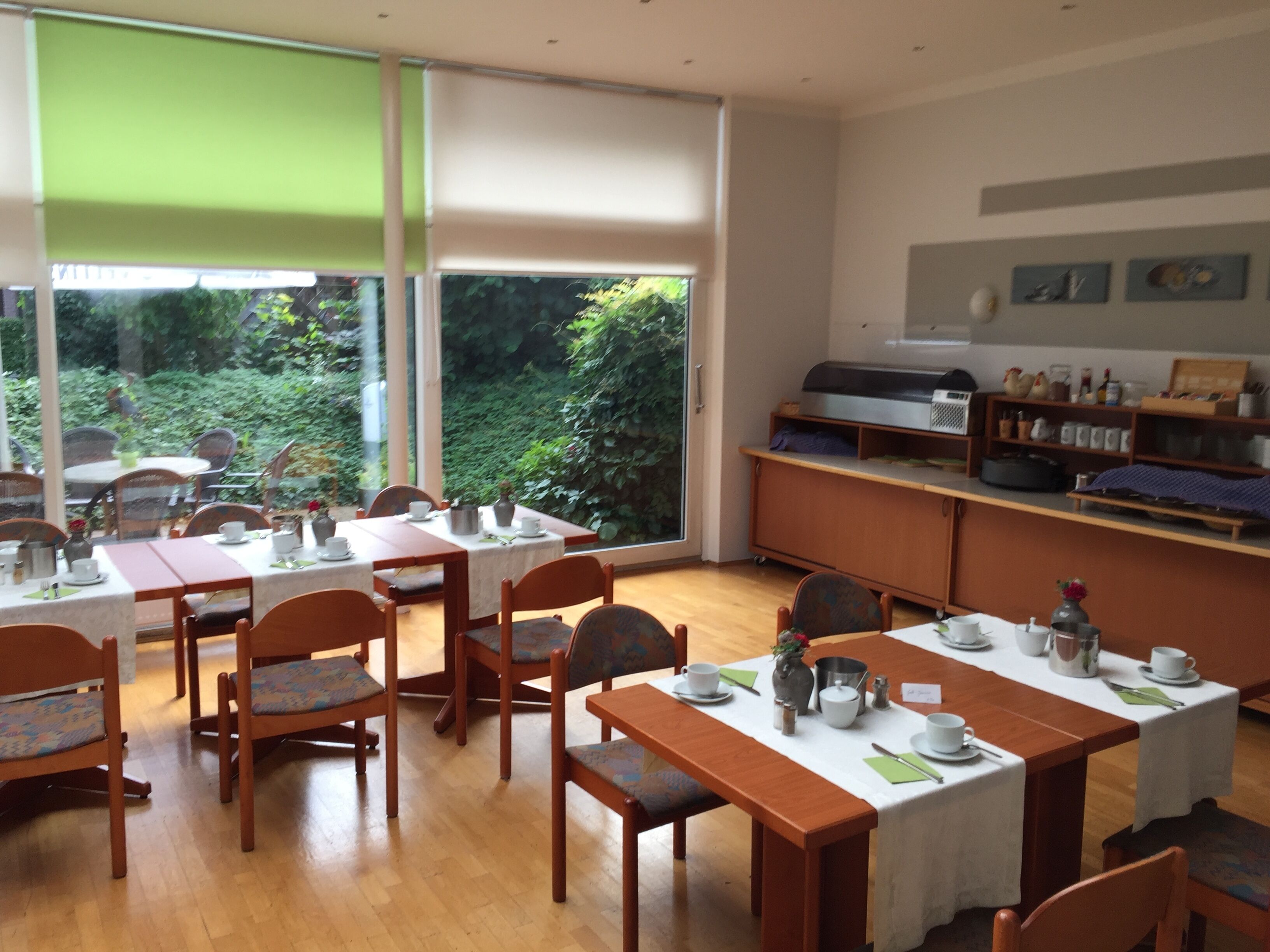 Daily buffet breakfast (EUR 10 per person)