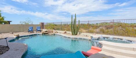 House, 5 Bedrooms | Pool | A heated pool