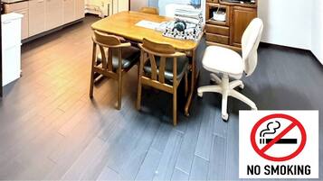 Fridge, microwave, stovetop, cookware/dishes/utensils