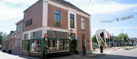 Majoituspaikan julkisivu