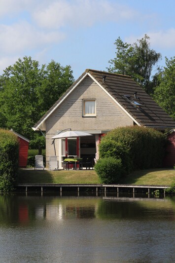 Blick vom Vliet auf das Haus
