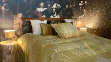 1 slaapkamer, een strijkplank/strijkijzer, reisbedje, gratis wifi