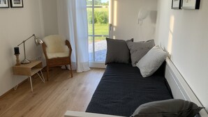 3 soverom, strykejern/-brett, wi-fi (inkludert) og sengetøy