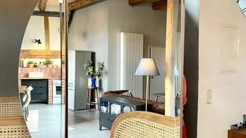 1 Schlafzimmer, kostenloses WLAN, Bettwäsche, Rollstuhlgeeignet