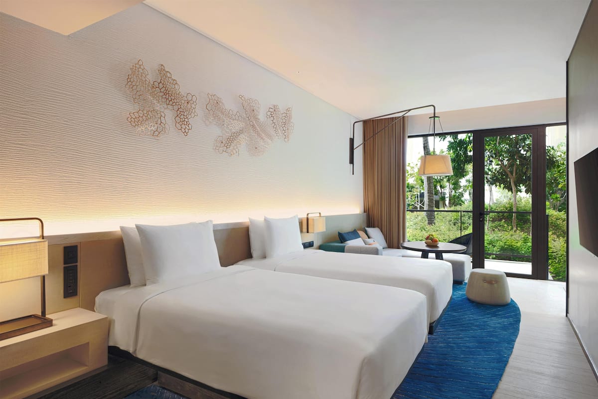 Room, 2 Katil Bujang (Single), Garden View | Pemandangan taman