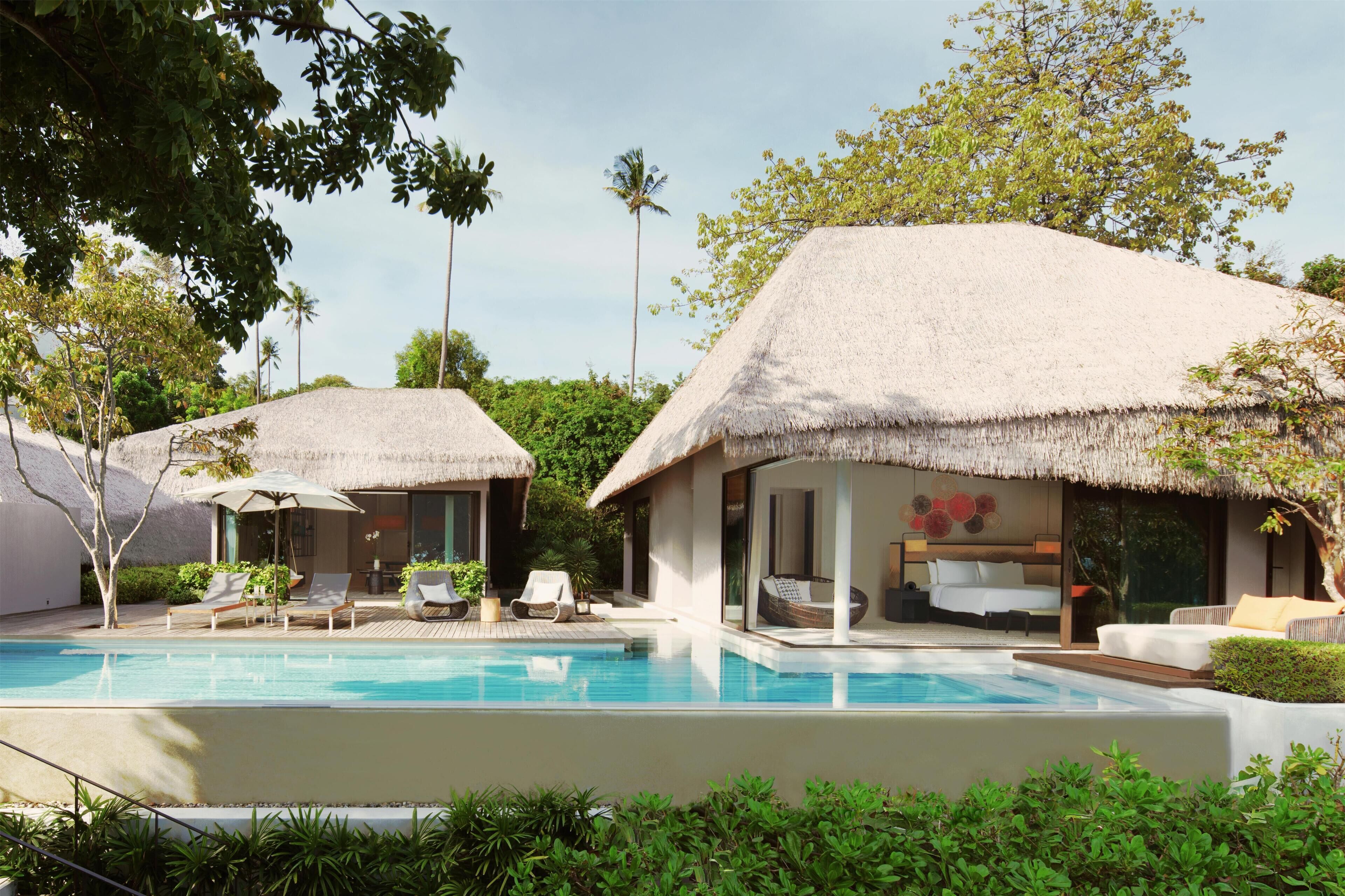 Presidential Villa, 1 Bedroom | Premium bedding, minibar, in-room safe, iron/ironing board