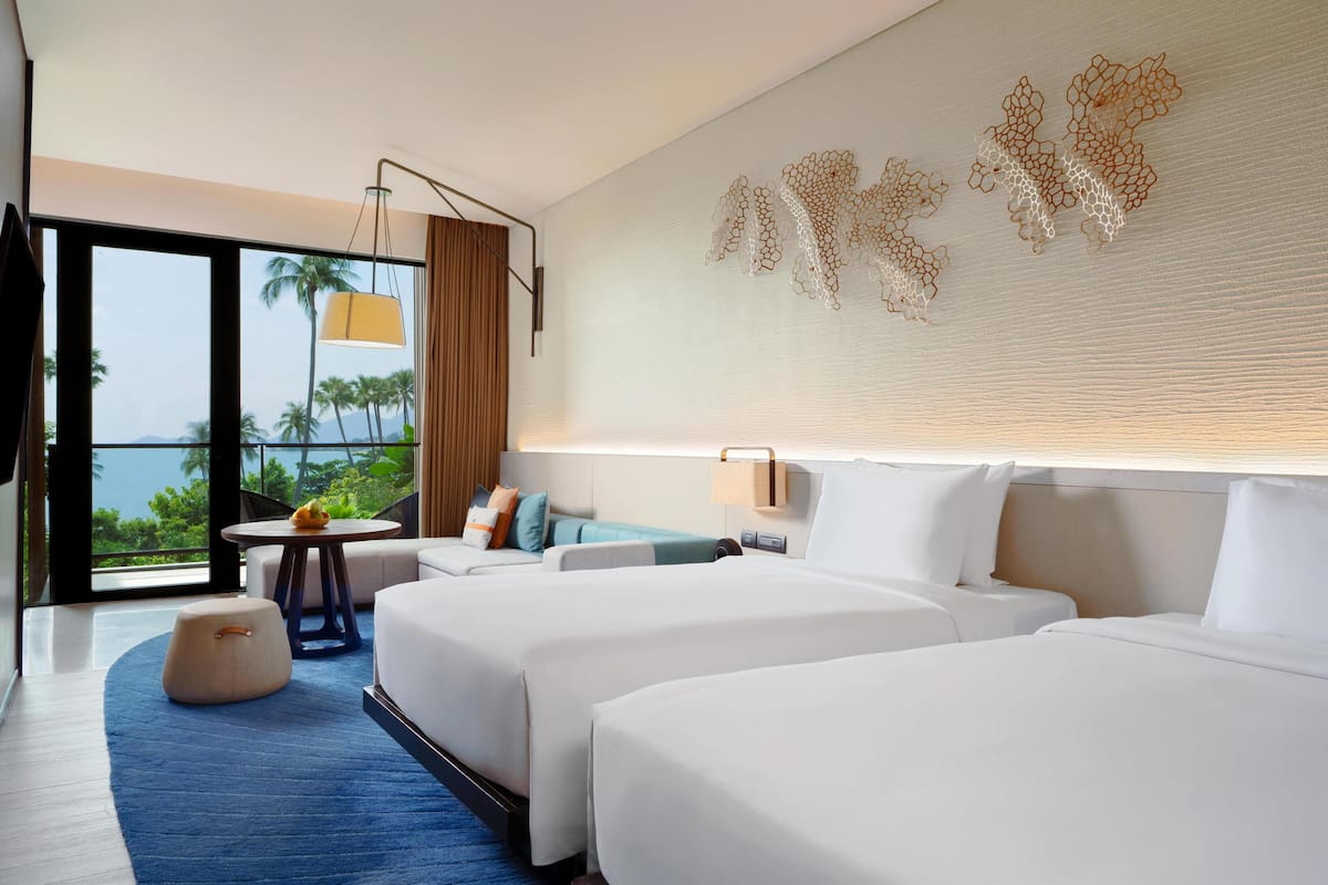 Room, 2 Katil Bujang (Single), Ocean View | Pemandangan dari bilik