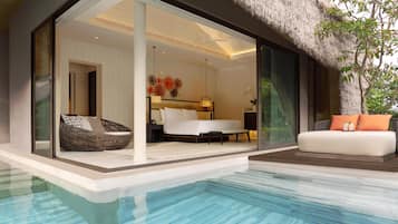 Presidential Villa, 1 Bedroom | Premium bedding, minibar, in-room safe, iron/ironing board