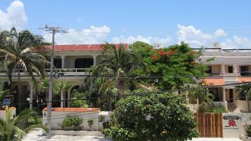 Majoituspaikan julkisivu