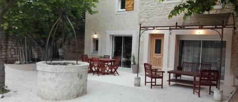 Restauration en plein air