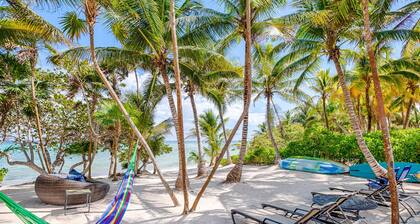 Luxurious and elegant beachfront villa featuring comfort and elegance!
