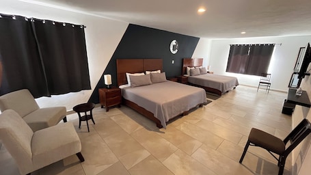 Family Double Room | In-room safe, free WiFi, bed sheets