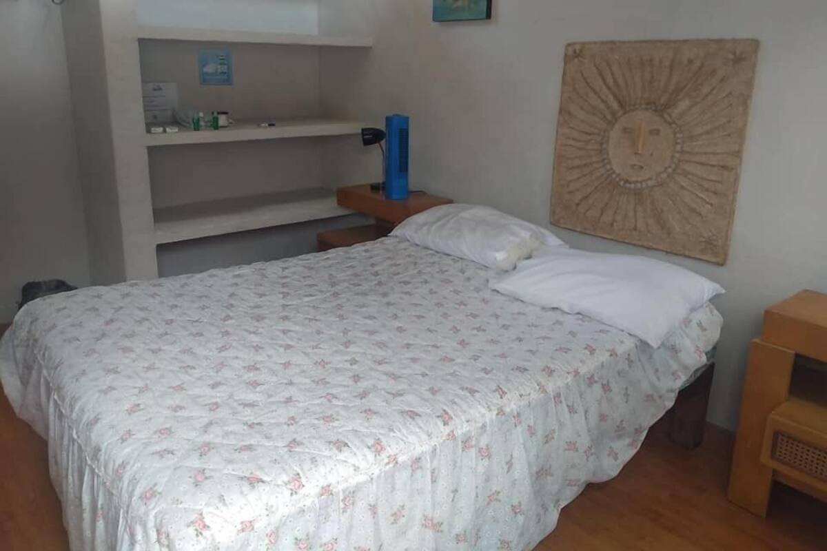 Basic Room, 1 Double Bed | 2 bedrooms, desk, laptop workspace, free WiFi