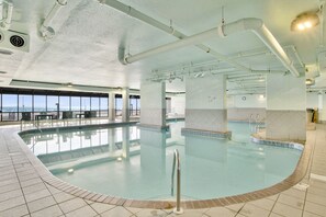 Indoor pool, a heated pool