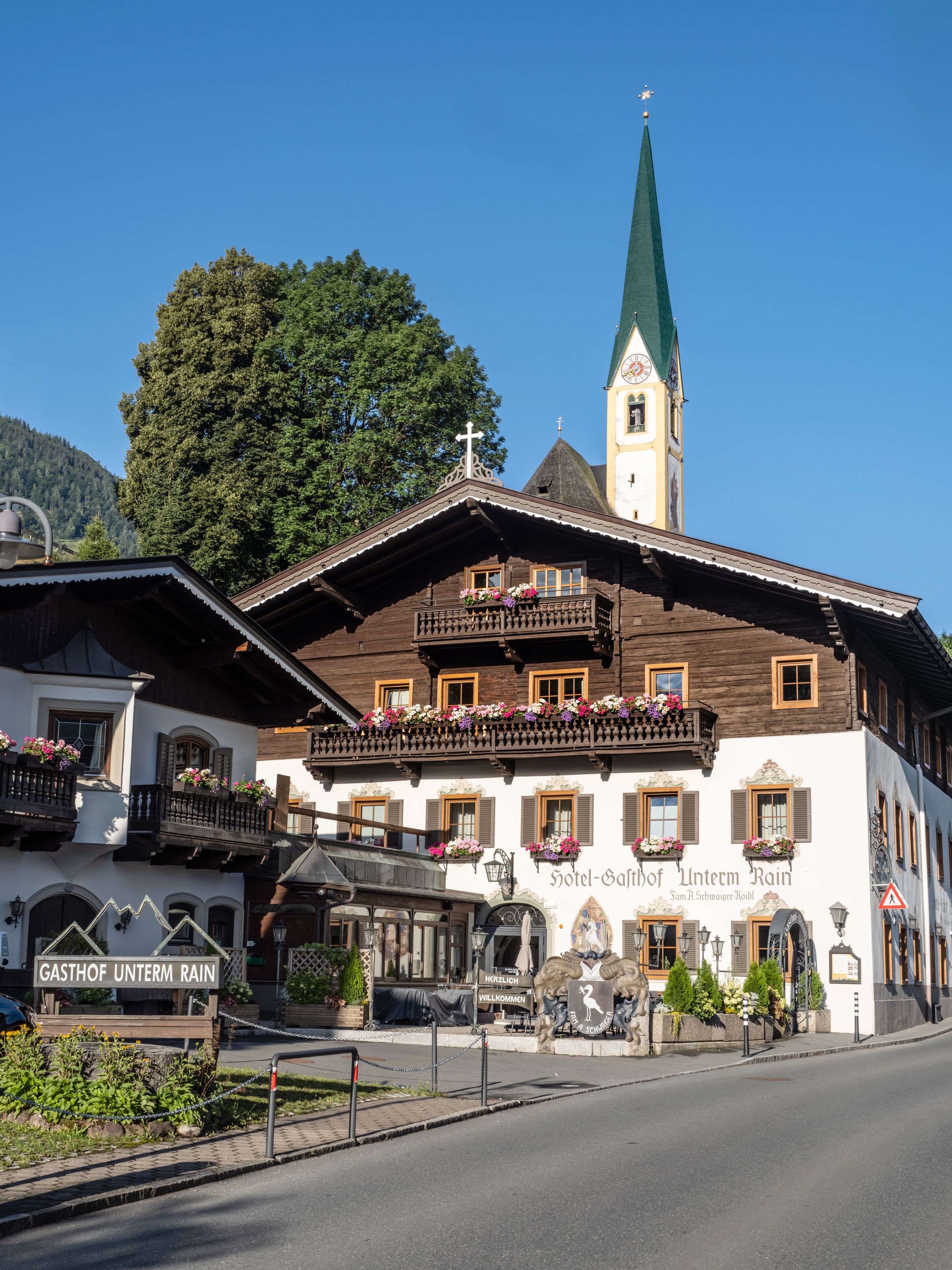 Fassade der Unterkunft