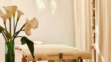 Couples treatment room(s), hot stone massages, body scrubs, massages