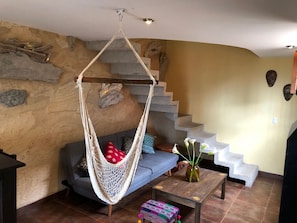 Suite Studio Deluxe, vue montagne (Suite Tierra) | Couette en duvet d'oie, décoration personnalisée