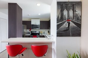 Fridge, microwave, oven, stovetop - The Brompton's @ Home (Kingston)