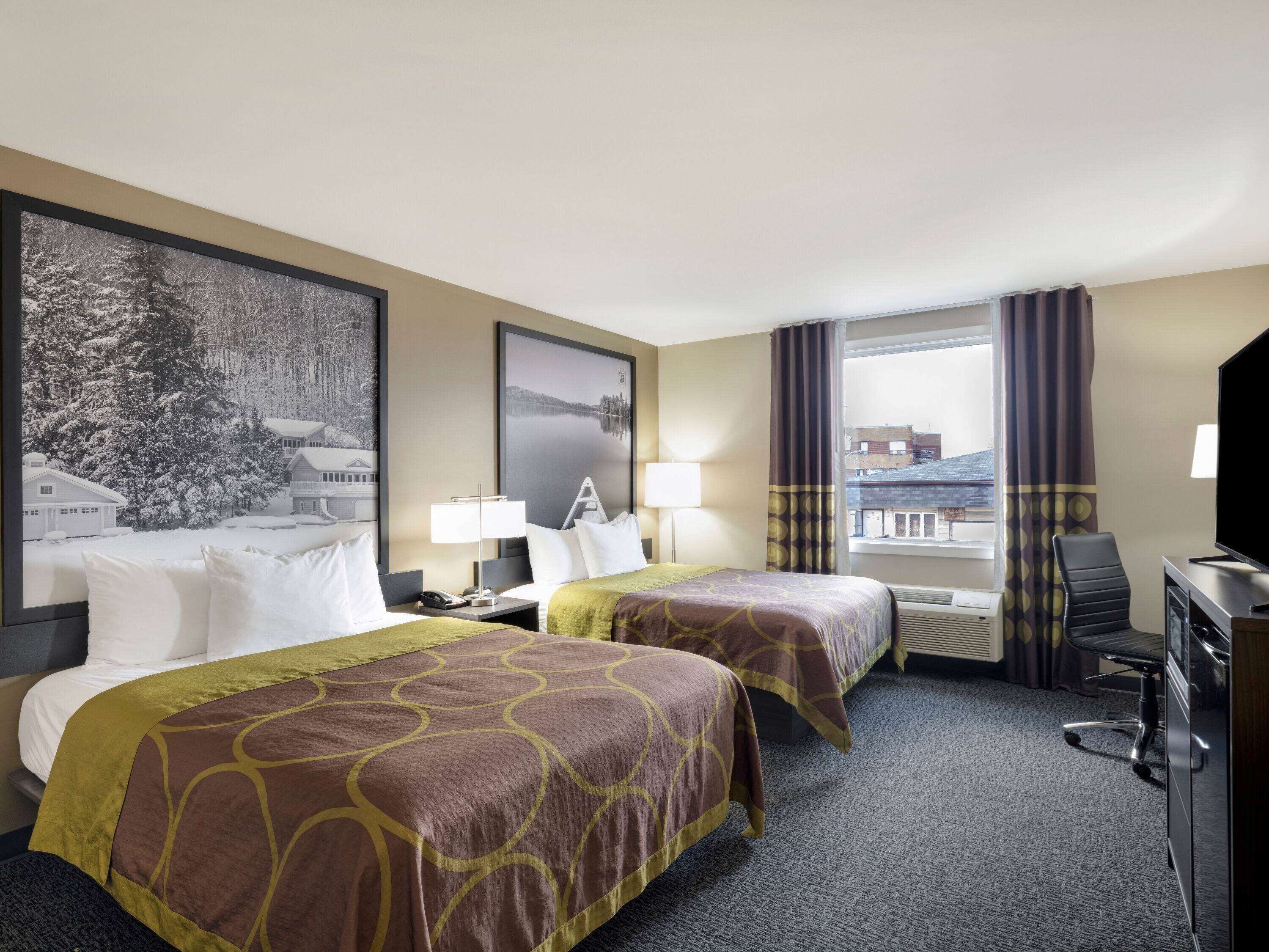 room, 2 queen beds, non smoking | free wifi, bed sheets