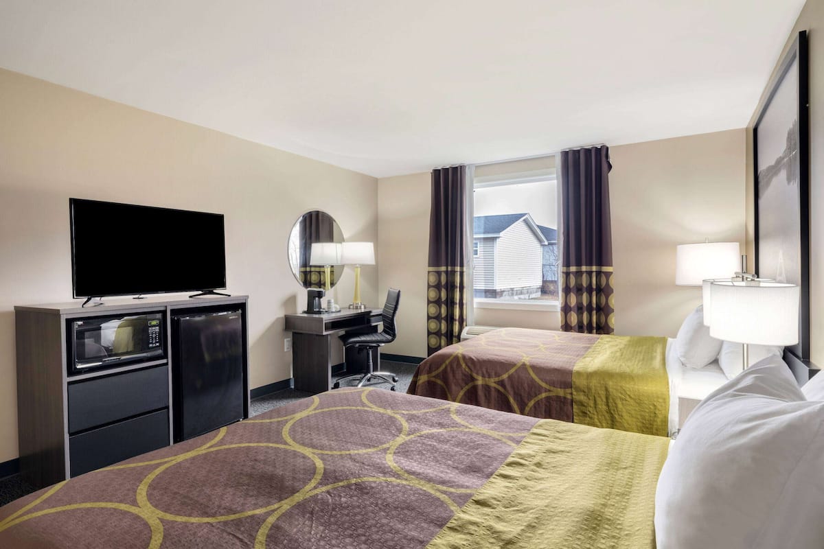 room, 2 queen beds, non smoking | free wifi, bed sheets