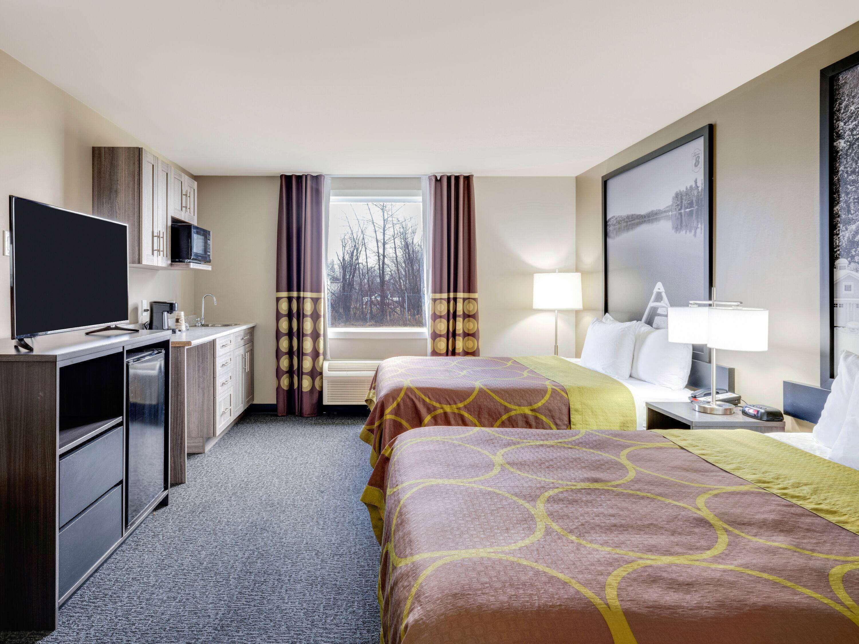 studio suite, 2 queen beds, non smoking | free wifi, bed sheets