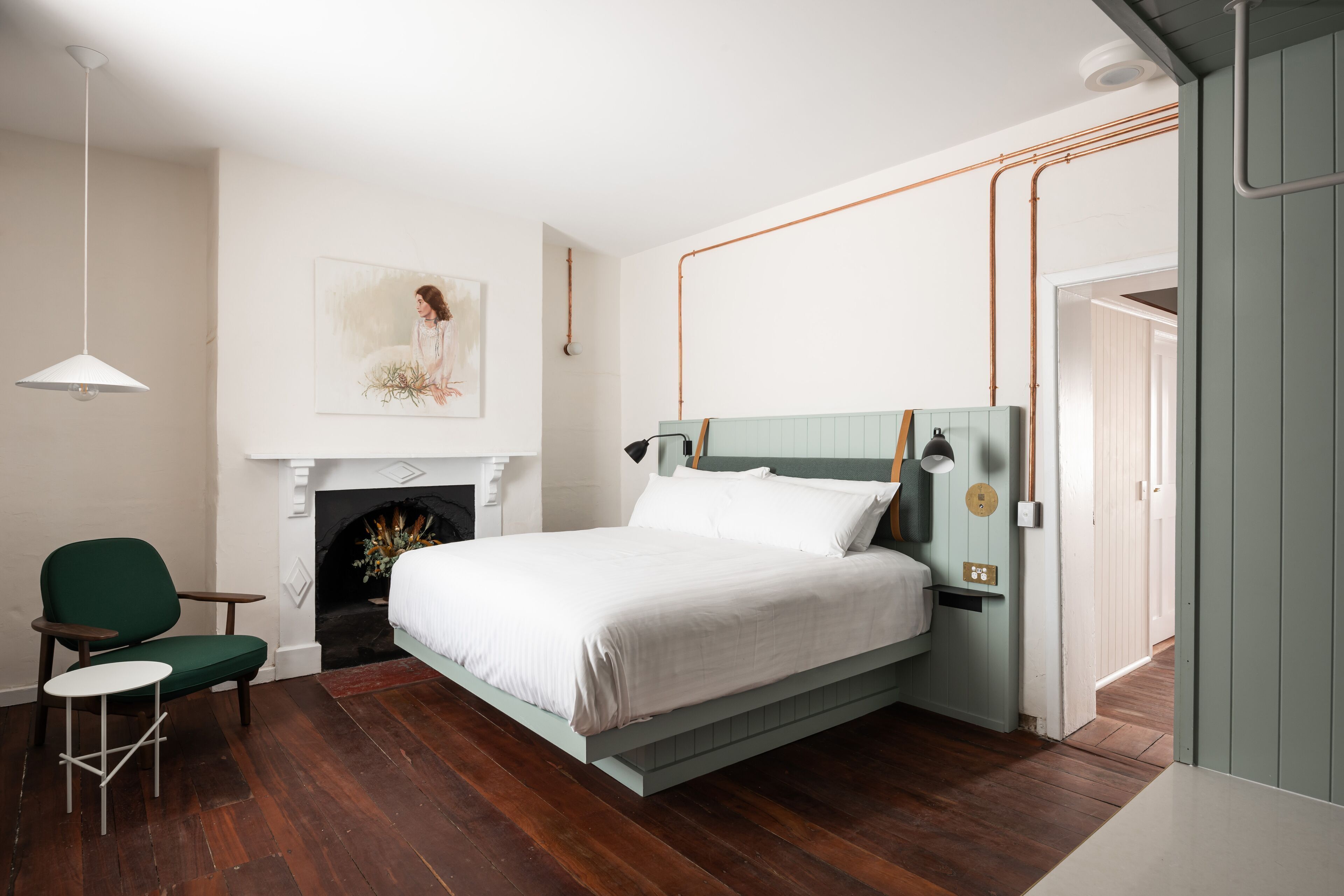 Articles de minibar gratuits, coffre-fort, décor unique