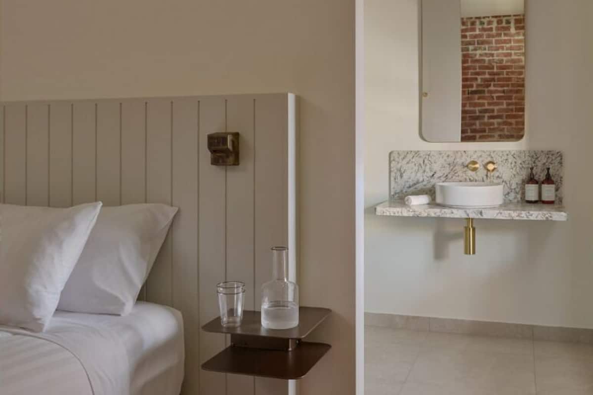 1 slaapkamer, een gratis minibar, een kluis op de kamer