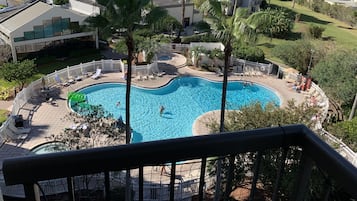 Indoor pool, outdoor pool