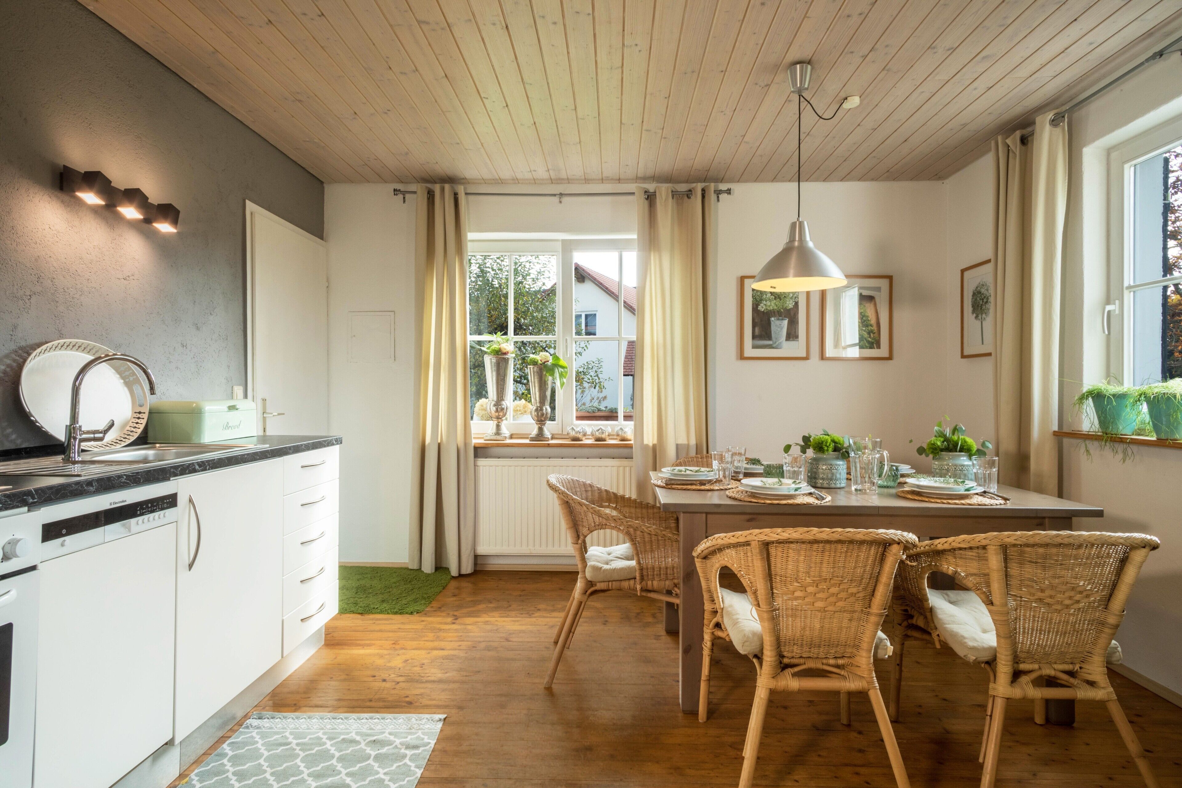 Kühlschrank, Ofen, Herdplatte, Geschirrspüler