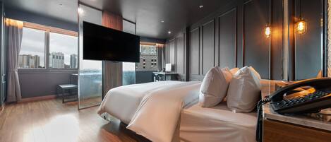 Couette en duvet d'oie, articles gratuits dans le mini-bar