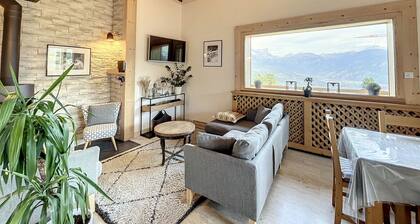 Chalet 8 couchages Ă Combloux, Hiver Ă la saison, ĂtĂ© Ă la semaine