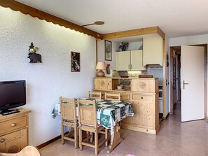 Dining - Charming studio in Combloux center with parking (Combloux)