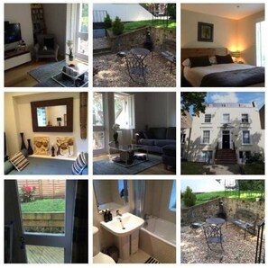 Apartment | Bathroom | Combined shower/tub, deep soaking tub, hair dryer, towels