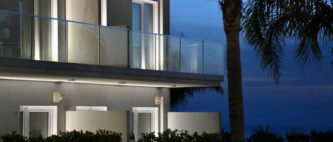 Fassade der Unterkunft