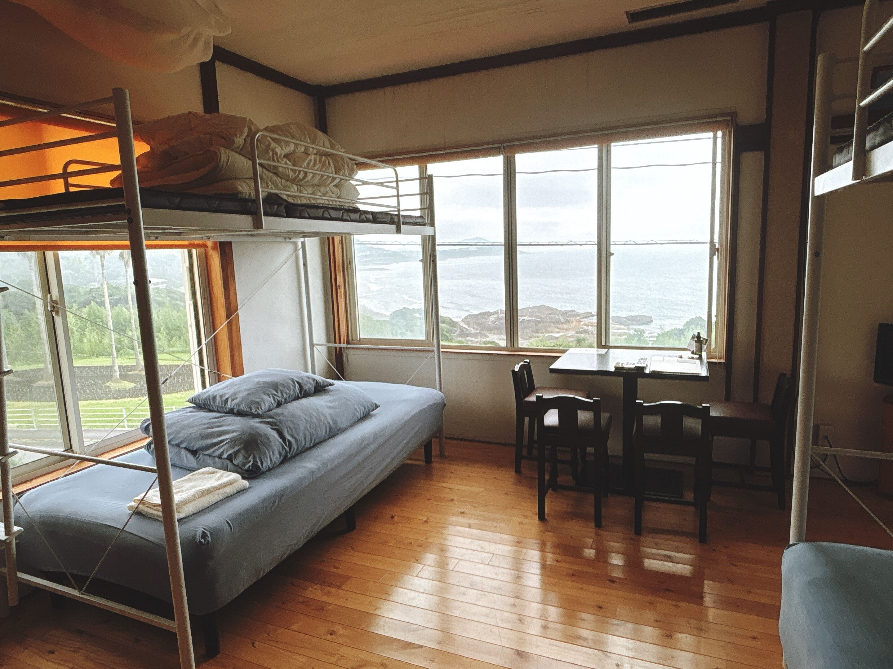 四人房, 非吸煙房, 海景 | 客廳