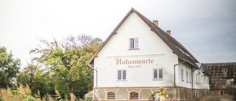 Fassade der Unterkunft