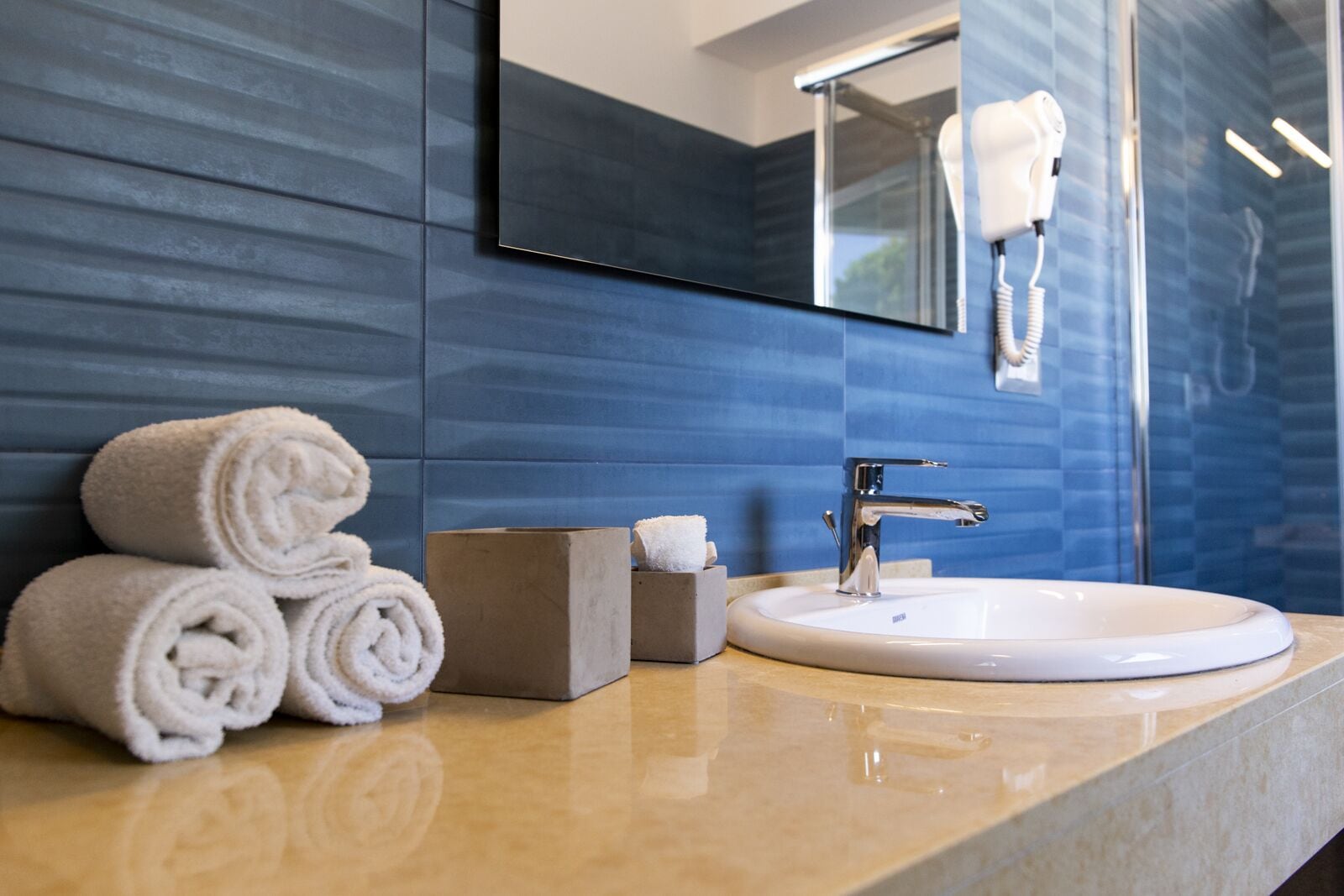 classic double or twin room | bathroom | shower, rainfall showerhead, hair dryer, bidet