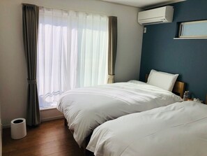 4 soveværelser, skrivebord, strygejern/strygebræt, gratis Wi-Fi