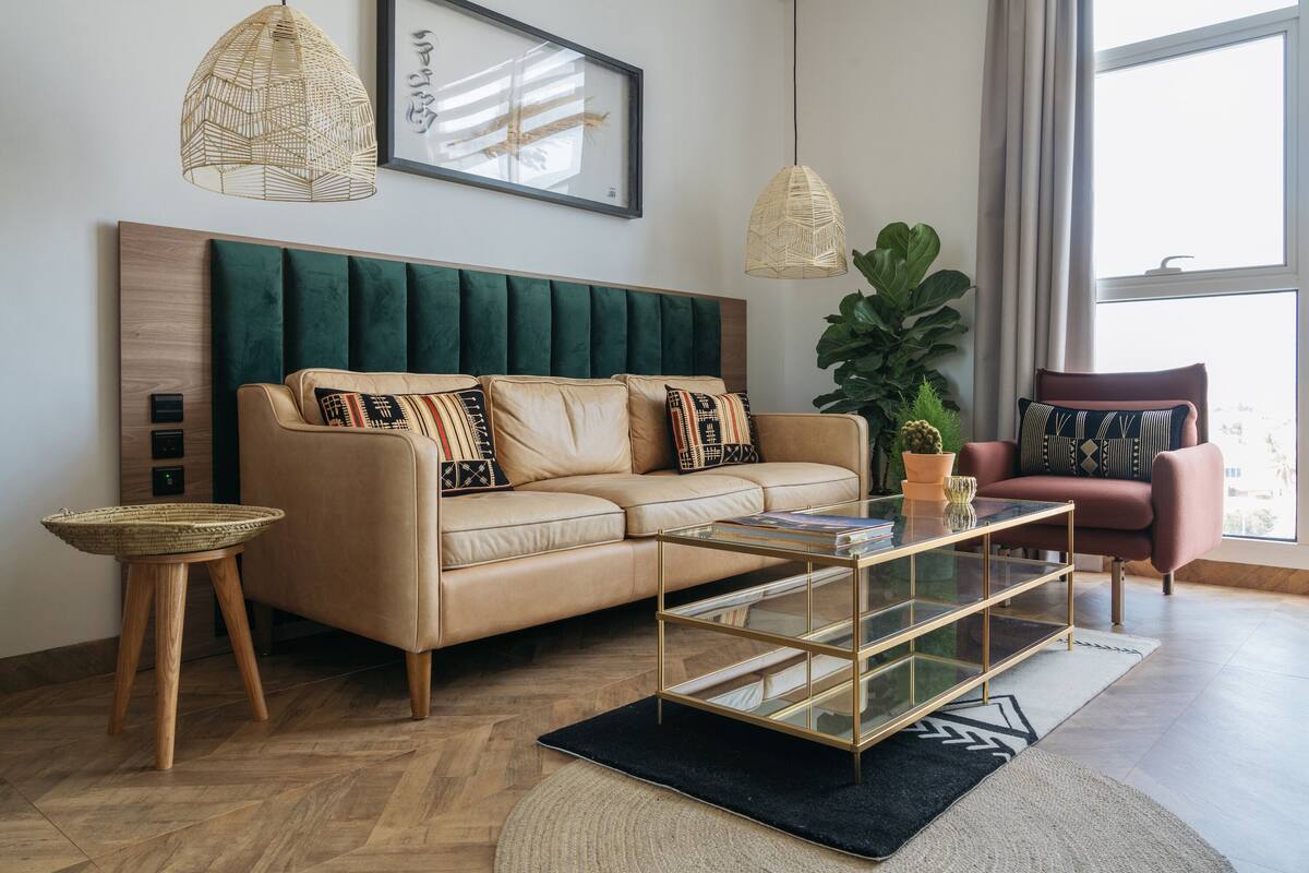 Phòng Suite, 1 phòng ngủ | Két bảo mật tại phòng, bàn, phòng cách âm 