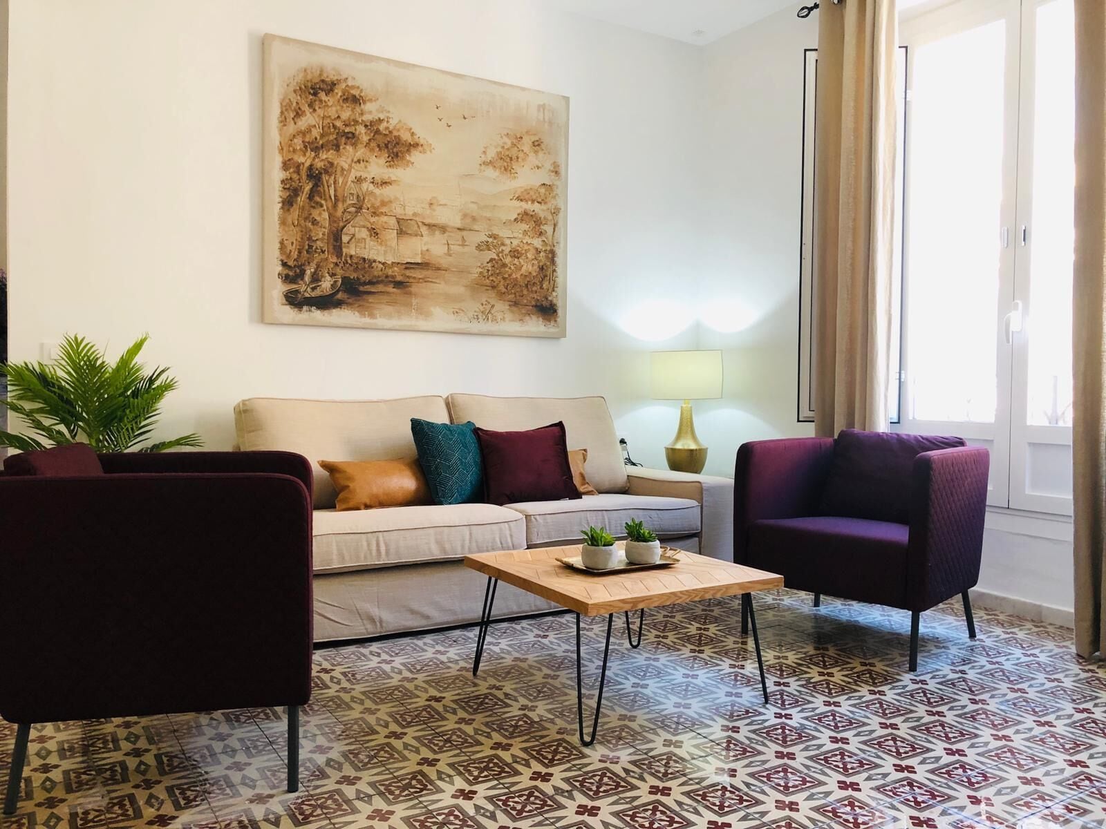 Appartement, 2 chambres (3D) | Coin séjour | Télévision à écran plat