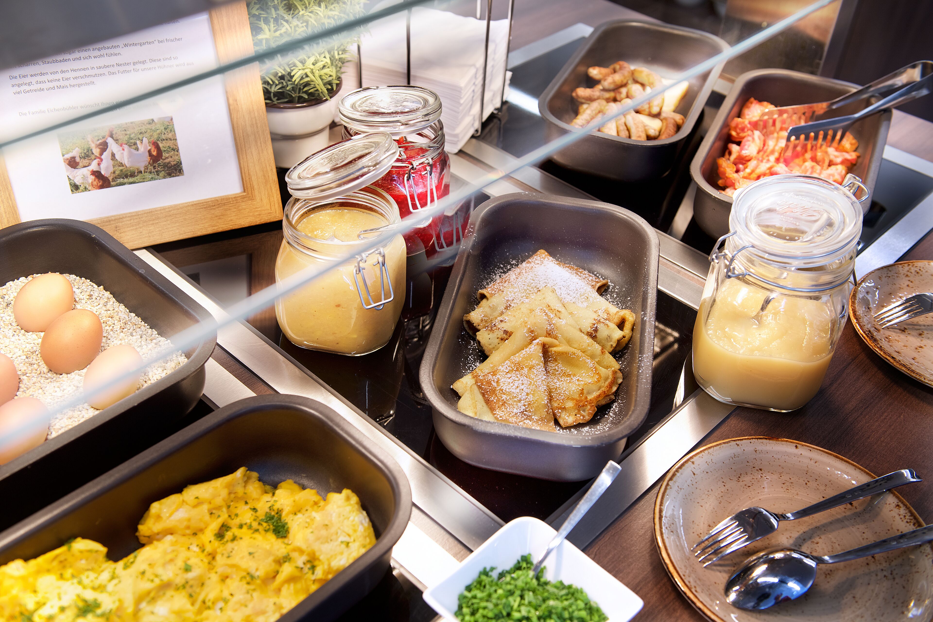 Petit déjeuner buffet