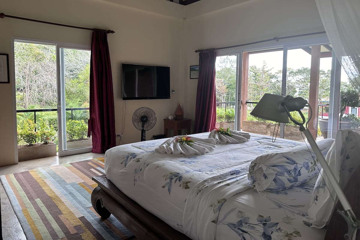 Piman Pu Lek - 1 King Bed (with A/C) | 객실 내 금고, 무료 WiFi, 침대 시트